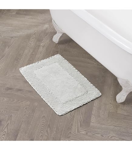 Amazon.com: Laura Ashley Heathered Crochet Border 100% Cotton 17