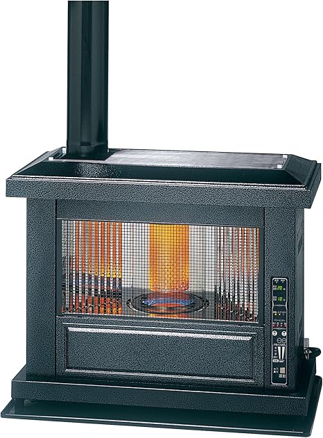Amazon Co Jp トヨトミ 煙突式ストーブ コンクリート27畳まで 木造17畳まで 日本製 ブラック 取付工事は含みません Hr T650fb Diy 工具 ガーデン