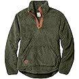 Legendary Whitetails Women's Fuzzy Hide Fleece Pullover 1/4 Zip