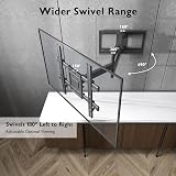 BONTEC TV Wall Mount Universal 32-70 Inch 850mm Arm Tilt Swivel 60kg view 4