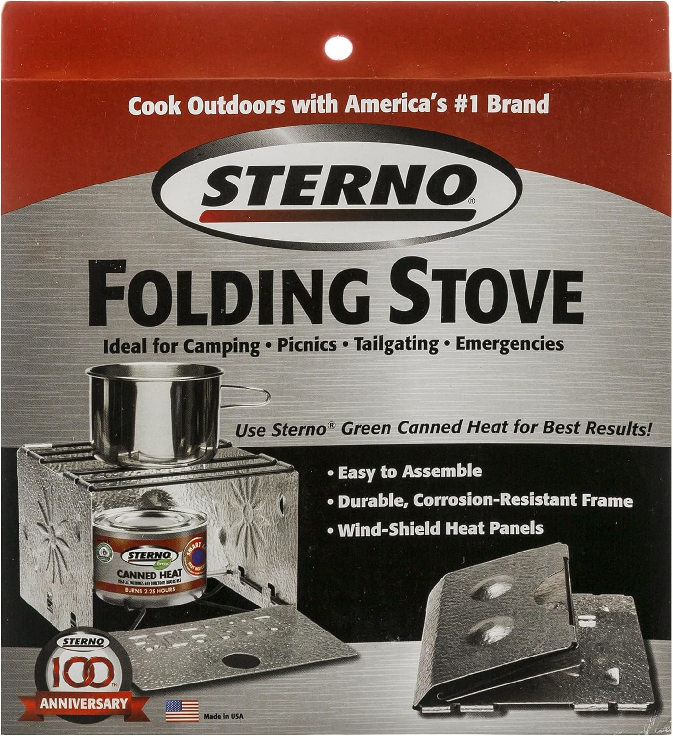 Sterno Single Burner Folding Stove 50012 Amazon.ca Sports & Outdoors