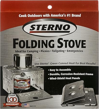 Sterno Single Burner Folding Stove 