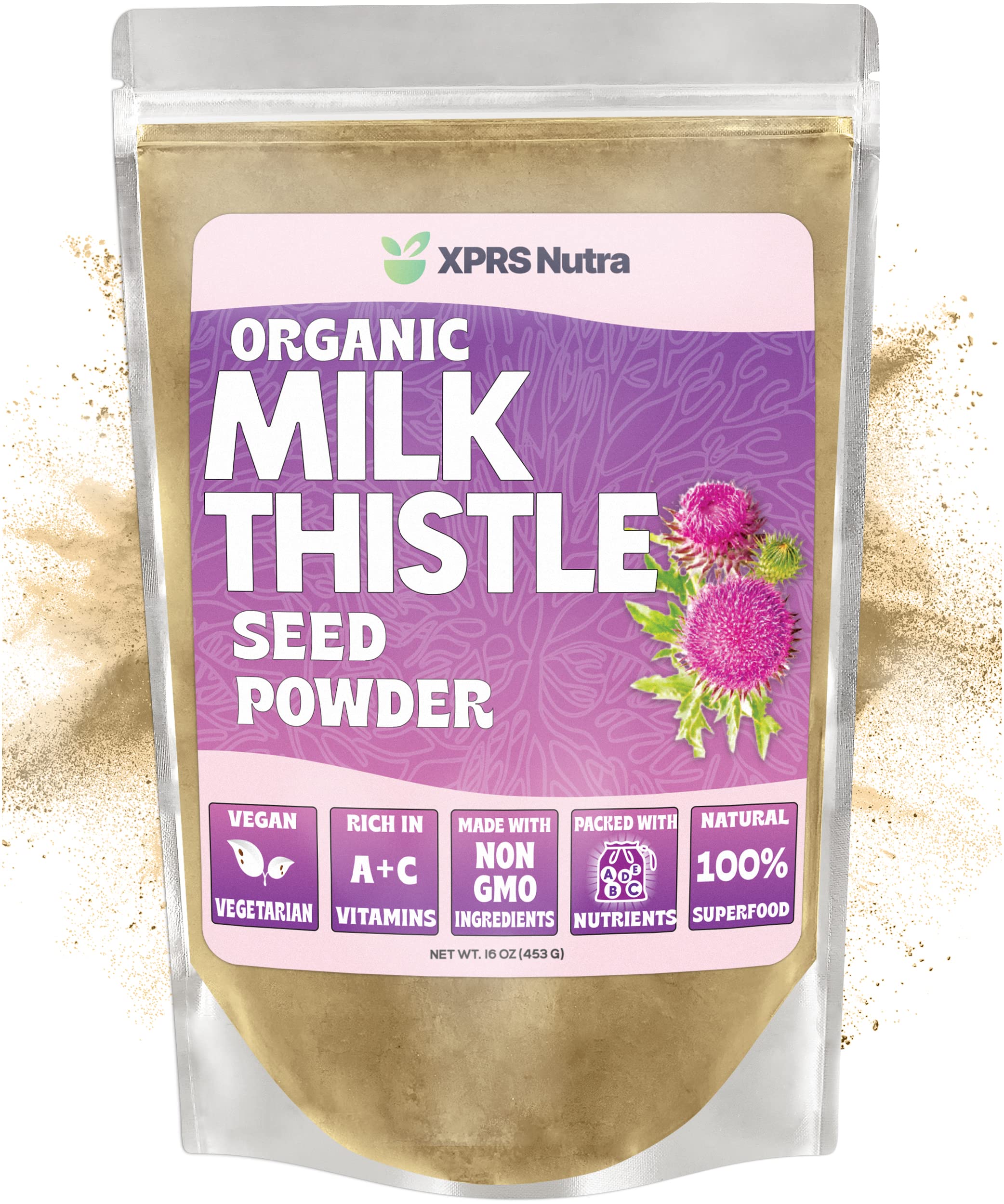 Organic Milk Thistle Seed Powder