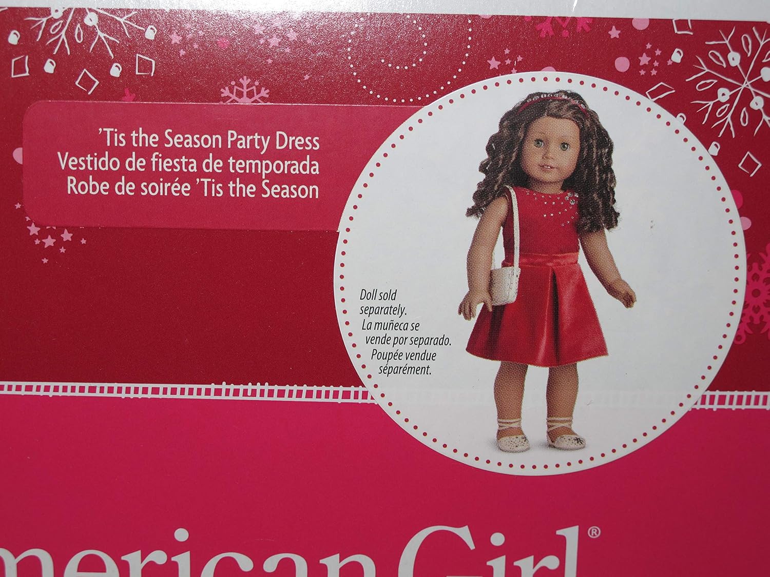 american girl tis the season party dress