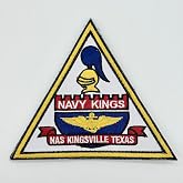 NAS Kingsville Patch &ndash; with Hook and Loop, 4 inches