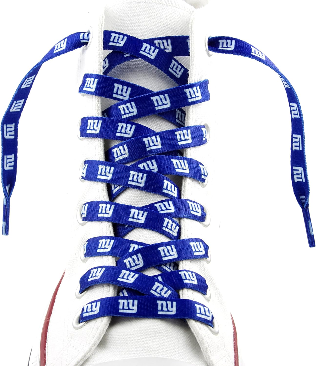NFL New York Giants 54-Inch LaceUps Shoe Laces : Sports Fan Shoelaces : Clothing