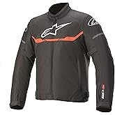 Alpinestars T-SP S Waterproof Men's Street Motorcycle Jackets - Black/Red Fluorescent / 3X-Large