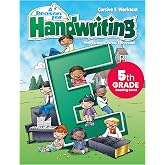 5th Grade Cursive Handwriting Workbook Level E by A Reason For - Learning Workbooks for Kids Age 9-11 - Practice Paper Books for Spelling and Reading for Fifth Grader - Homeschool Resource to Learn