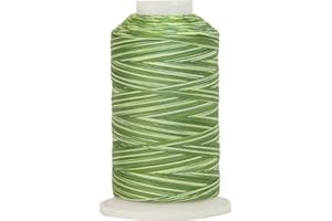Variegated Cotton Thread 600M - Color 0501 - Summer Greens - Threadart