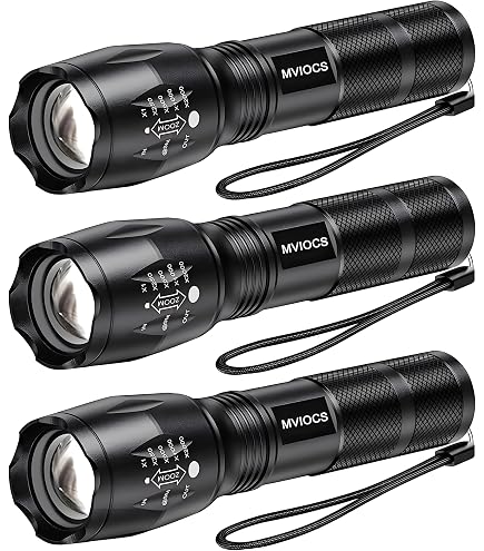 MODOAO LED Flashlight 4 Pack - 2000 Lumens, Zoomable, Waterproof, 5 Modes For Camping & Emergencies - View #2
