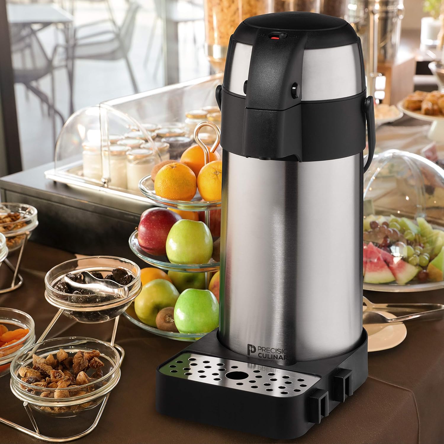 Hot Beverage Dispenser with On/Off Pump Switch Vacuum Insulated for the