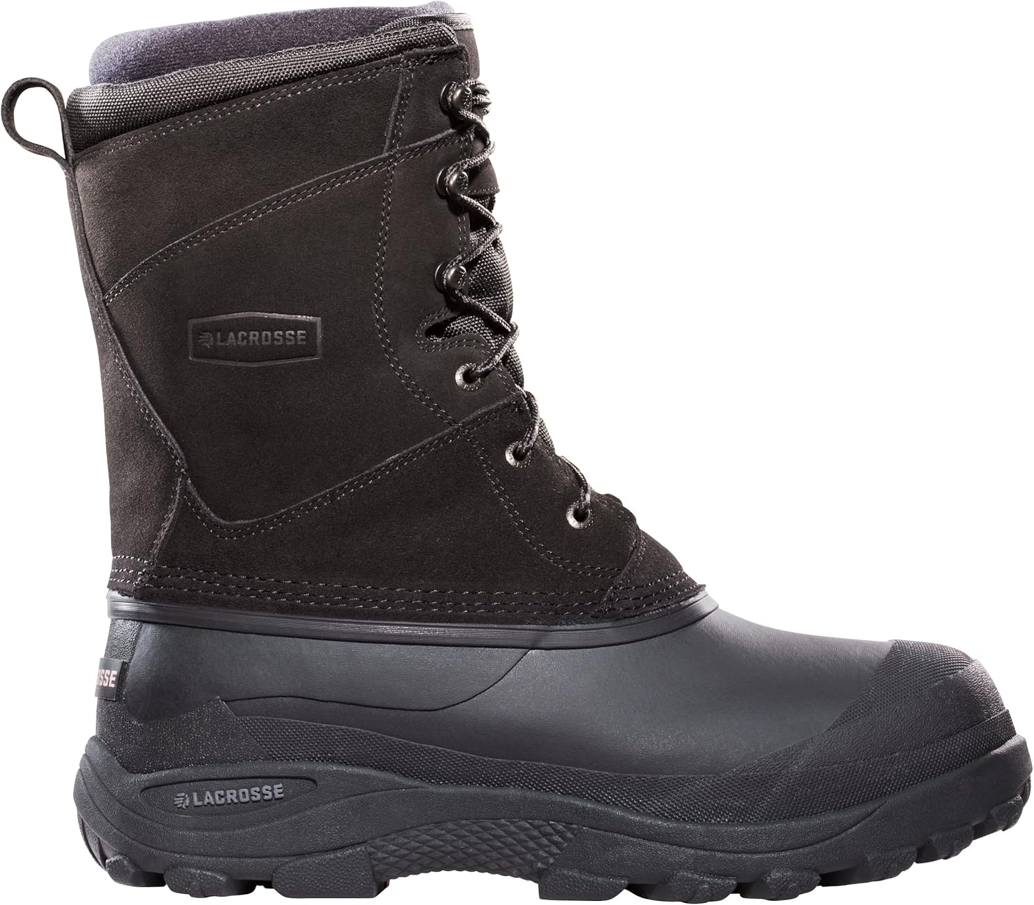 Lacrosse Men's 11" Pine Top Leather 400G Snow Boots,Brown