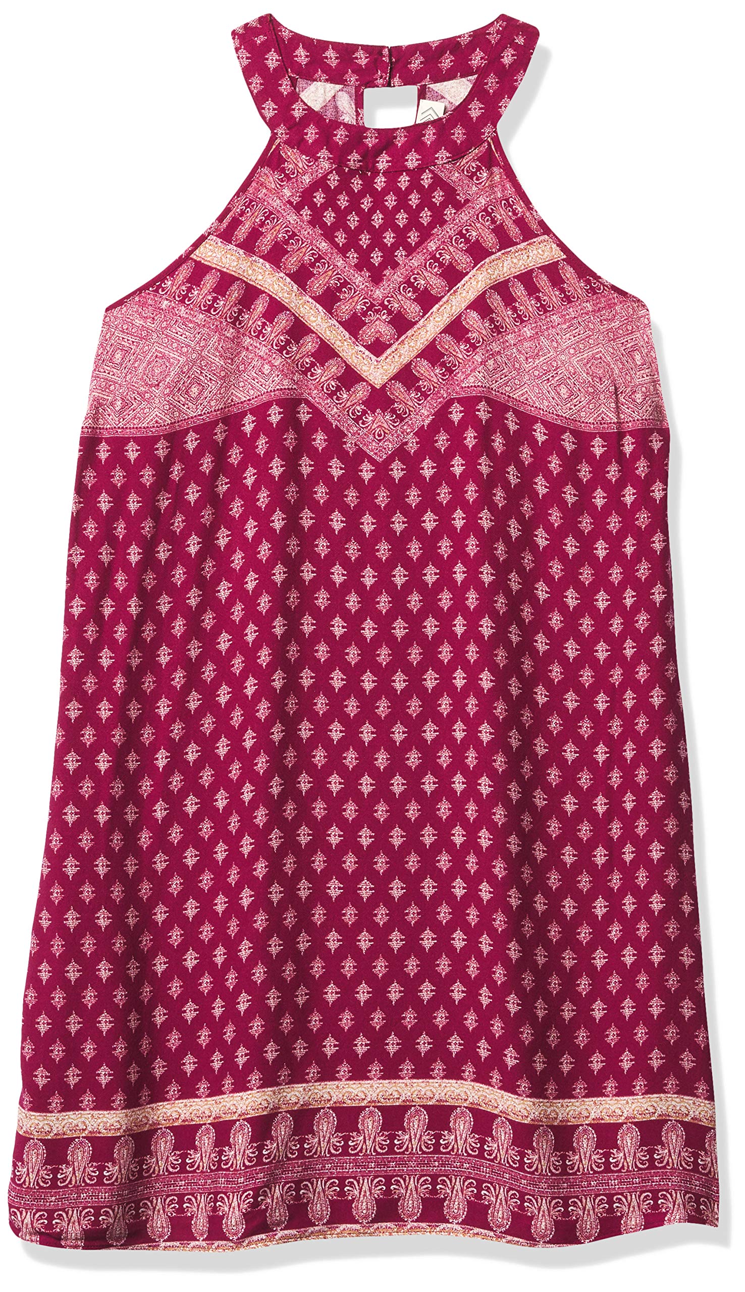 Photo 1 of PINK ROSE Women's Halter Dress with Triangle Back Cutout, Dixie Boho Placement, Large