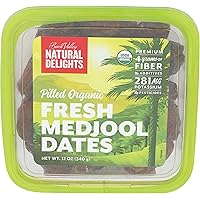 BARD VALLEY Organic Pitted Fresh Medjool Dates, 12 OZ