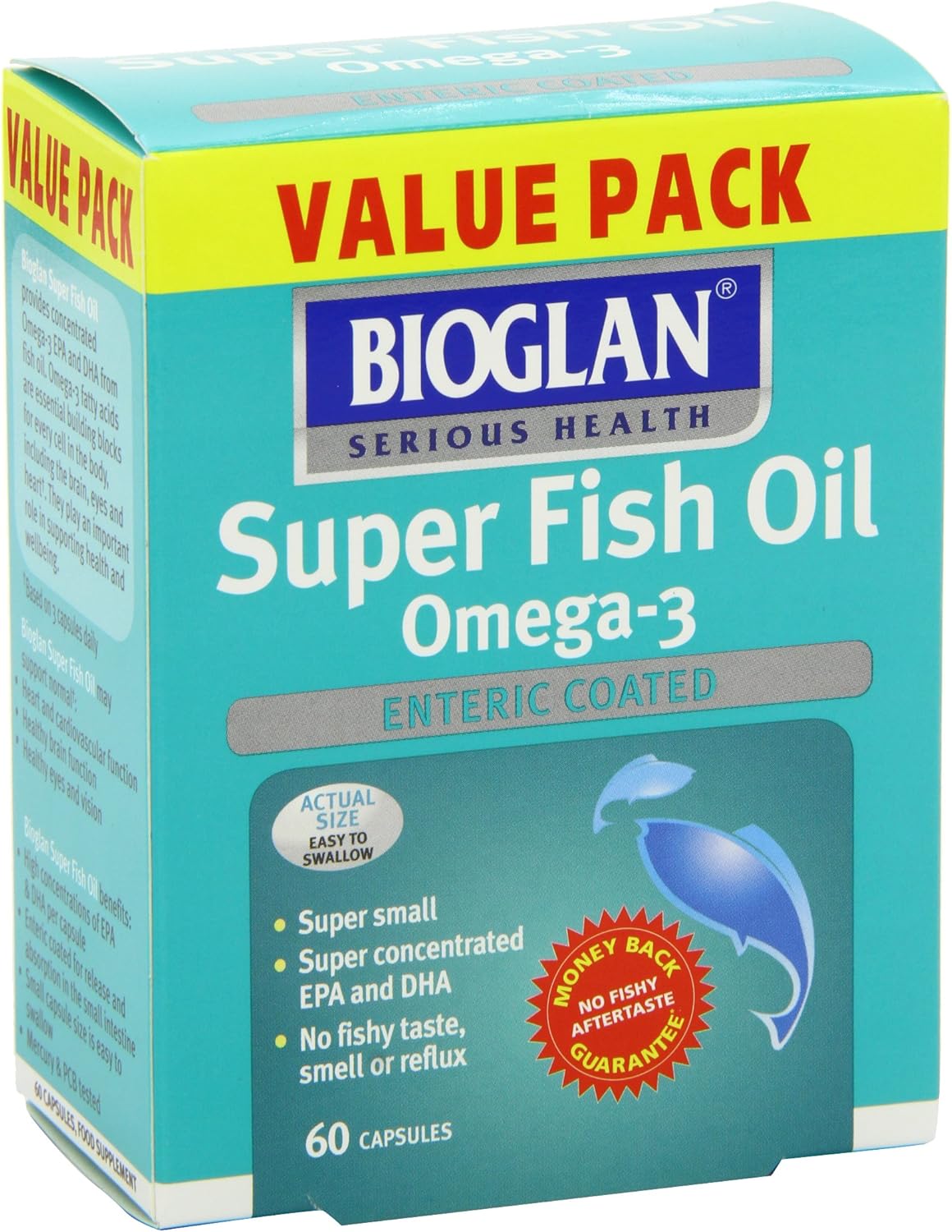 Bioglan Super Fish Oil Capsules Pack Of 60 Amazon Co Uk Health Personal Care