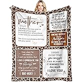 Gtouaz Mom Gifts for Valentines Day Throw Blanket 60 x 50 Inch, Mom Gift from Daughter/Son, Moms Birthday Gift Ideas, Mother Gifts from Daughter, Best Gifts for Mother, Present for Moms