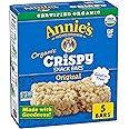 Annie's Organic Original Crispy Snack Bars, Gluten Free, 3.9 oz, 5 ct.