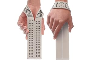WARM BODY COLD MIND V1 Lifting Wrist Straps for Olympic Weightlifting - Rated at 660 lb - Hand Wraps for Powerlifting, Weight Lifting, Bodybuilding Functional/Cross Training, Deadlift Gym Bar, Cotton