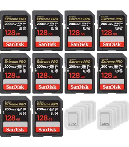 Amazon.com: SanDisk 128GB Extreme PRO 200MB/s SDXC UHS-I Memory