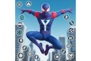 Spider Robot Hero Car Game Simulator: Grand Action Mission City Game