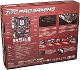 ASUS Z170 PRO Gaming Motherboard LGA1151 6th Gen Intel DDR4 OC SupremeFX LAN view 3