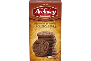 Archway Home Style Original Dutch Cocoa Cookies, 8.75 Oz ( Pack of 3)