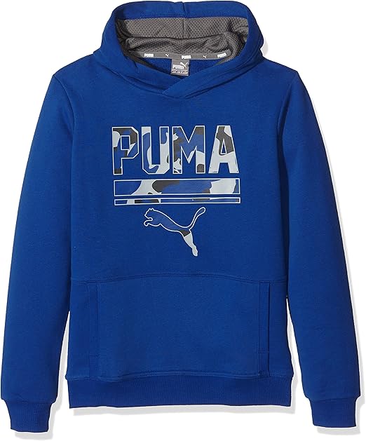 felpa puma bambino blu