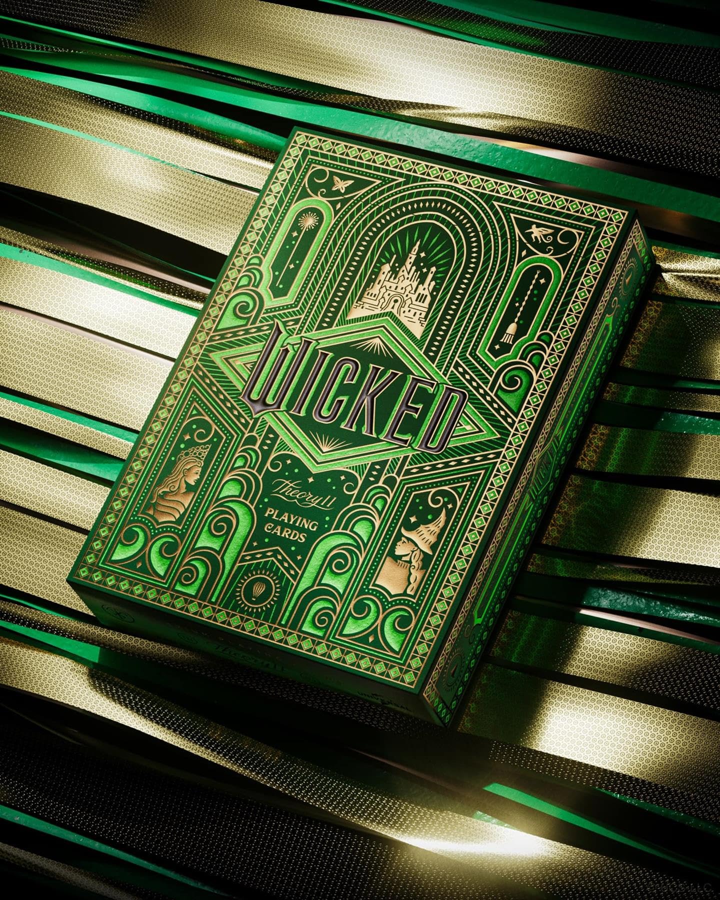 Wicked Playing Cards by theory11, Merchandise, Premium Quality, Perfect for Movie Buffs and Poker Card Collectors