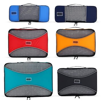 PRO Packwürfel für die Reise - Gepäck Organizer Taschen, Zubehör - Ultraleicht