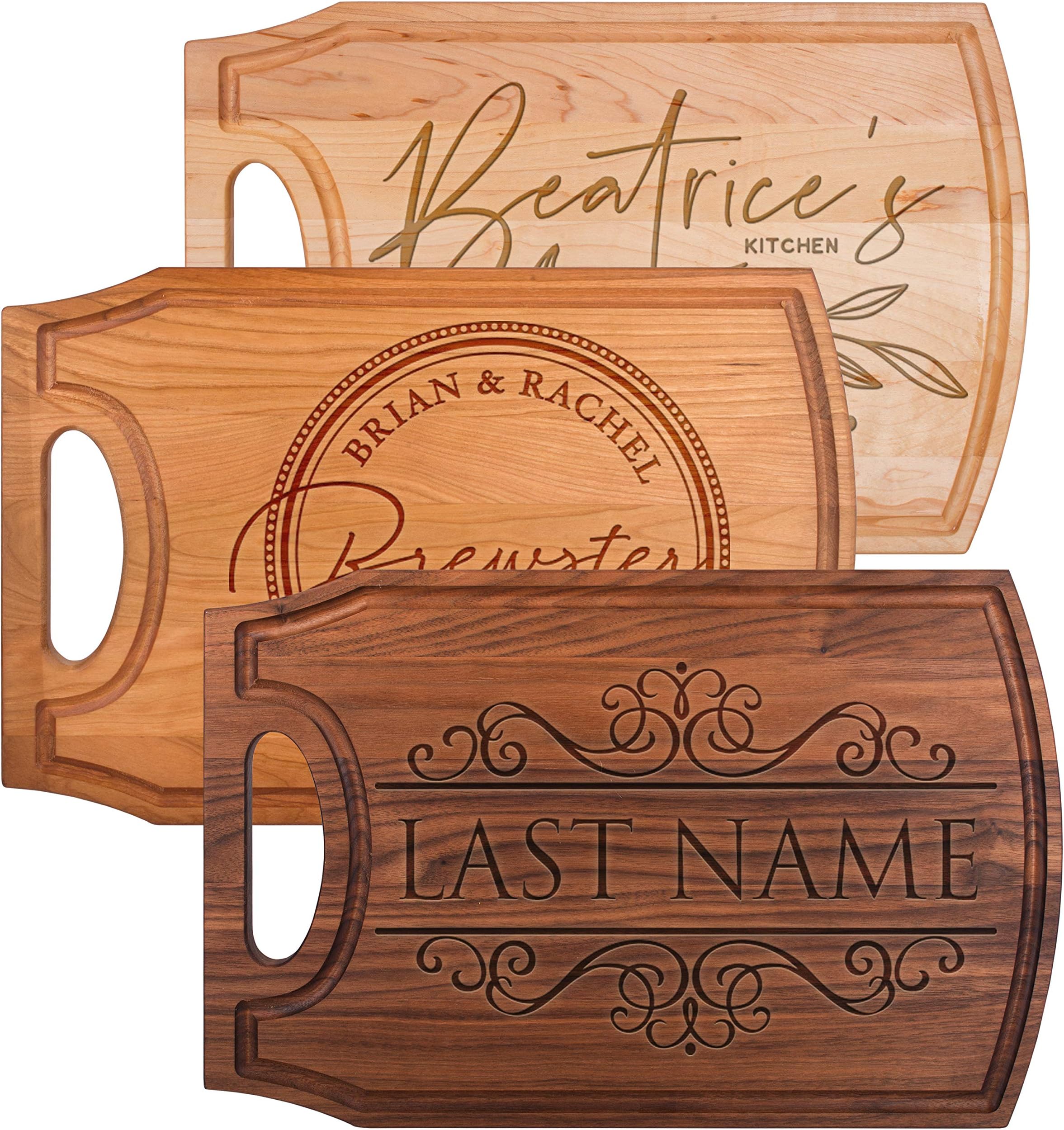 Personalized Gifts Cutting Boards for Kitchen Mothers day Gifts Cutting Board Wedding Gifts For The Couple Bridal Shower Gifts Housewarming Gifts - M6