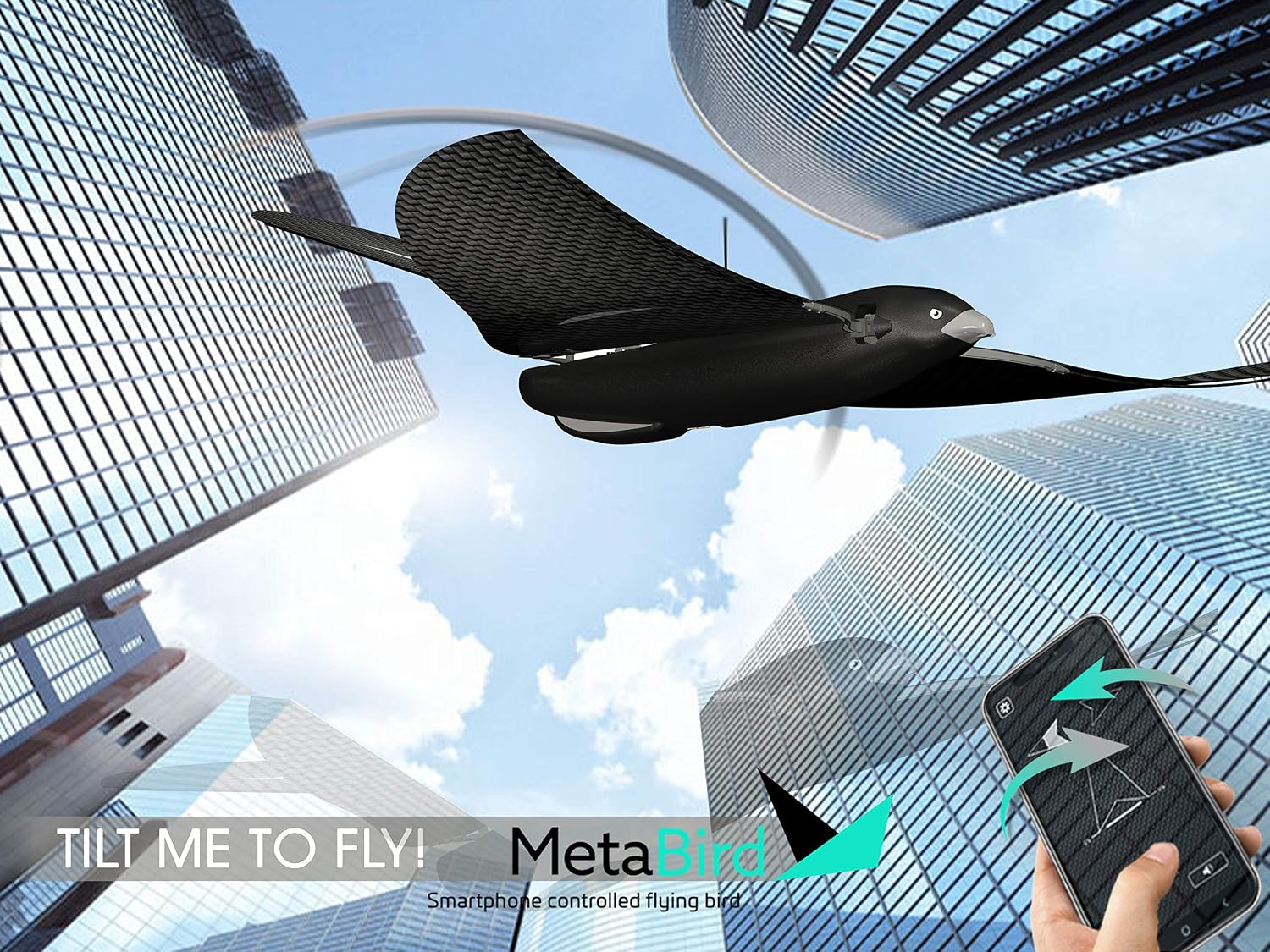 MetaBird by Bionic Bird – Smartphone controlled biomimetic high tech ...
