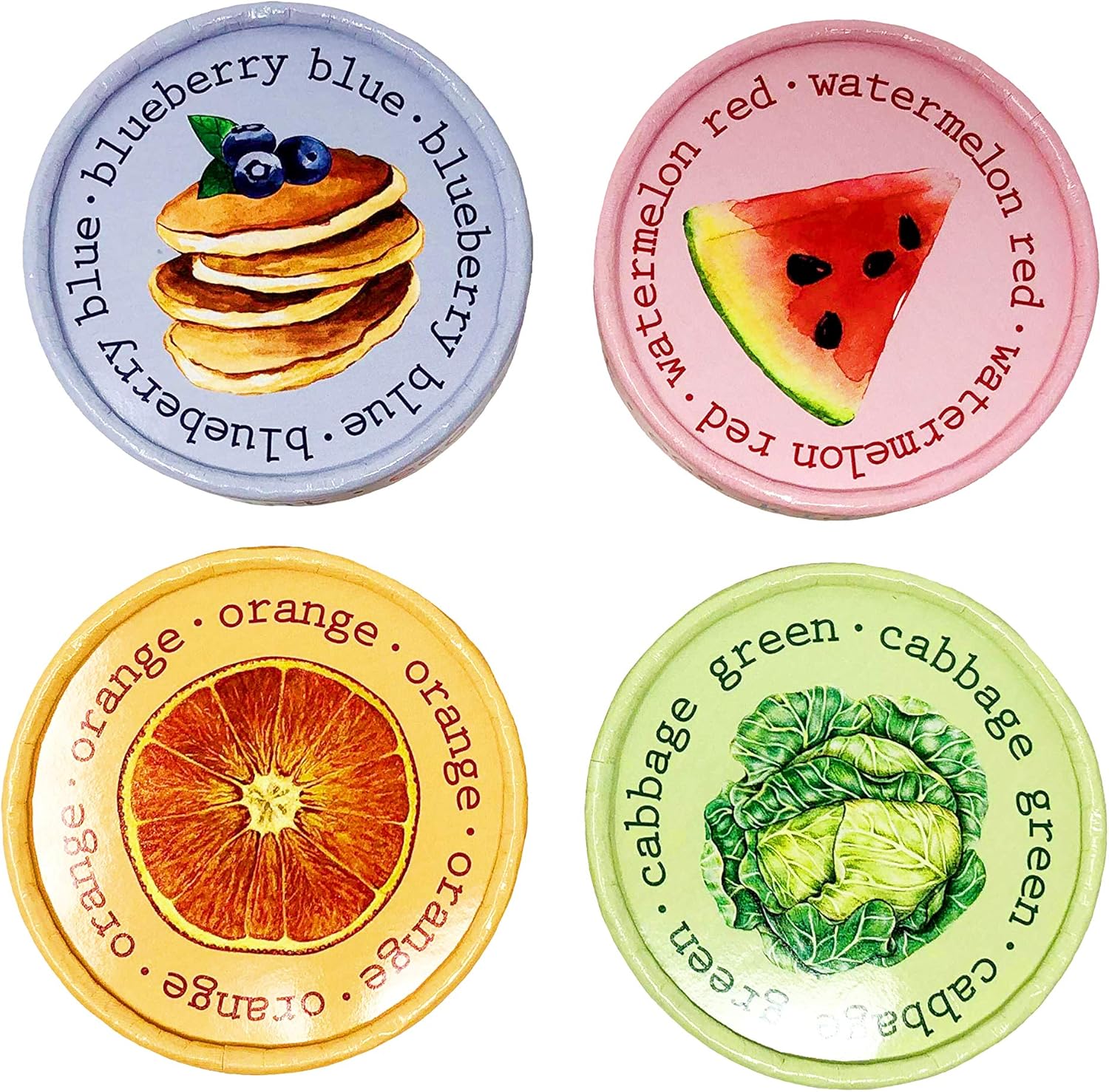 Finger Paint for Kids: Non-Toxic Natural Organic Paint - Safe Art and Craft Product Set of 4 Colors Containers: Home Improvement