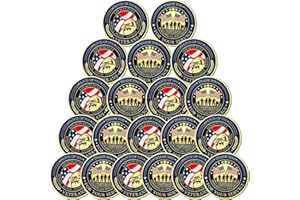 Huquary 20 Pcs Military Challenge Coins Veteran Thank You for Your Service Coins Veterans Day Gifts Military Challenge Gifts Bulk for Men Women Presents(Delicate)