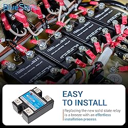 BlueStars Pack of 2 SSR-25DD Solid State Relay DC