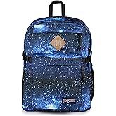JanSport Main Campus Backpack - Travel or Work Backpack with 15-Inch Laptop Sleeve and Dual Water Bottle Pockets, Stellar Starfield