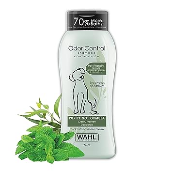 Wahl 820003 Odor Control Shampoo, Eucalyptus Spearmint