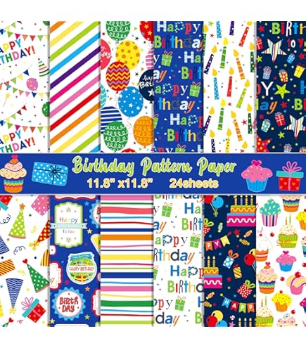 Echo Park - Make A Wsh Brthday Boy Collecton - 12 X 12 Double Sded