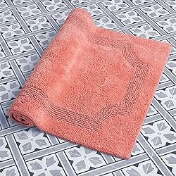 Laura Ashley Reversible Cotton 2-Piece Bath Mat