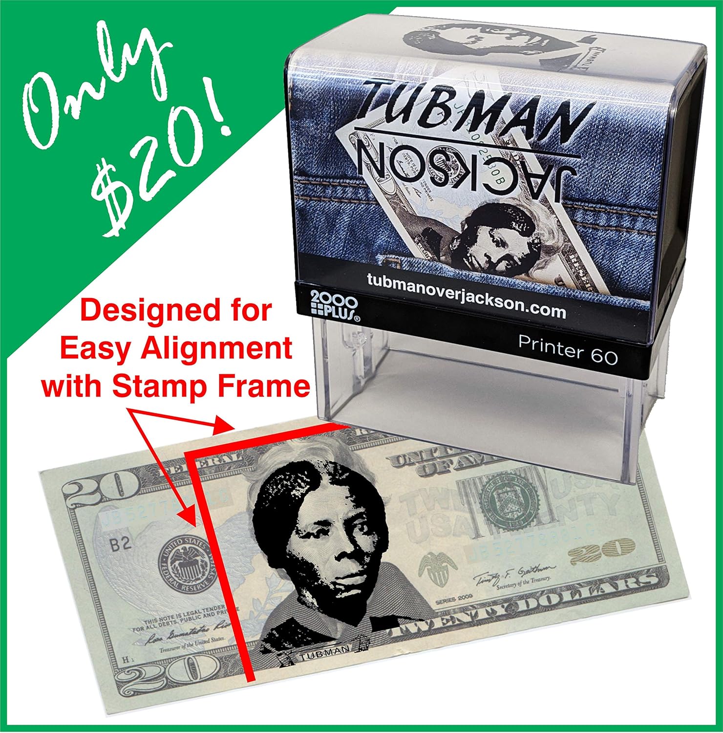 Amazon Com Harriet Tubman Self Inking Stamp For Bill Arts Crafts Sewing