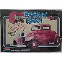 ミニカー LITTLE DEUCE COUPE The Beach Boys Lil Deuce Coupe, Monogram 2903 (1989)