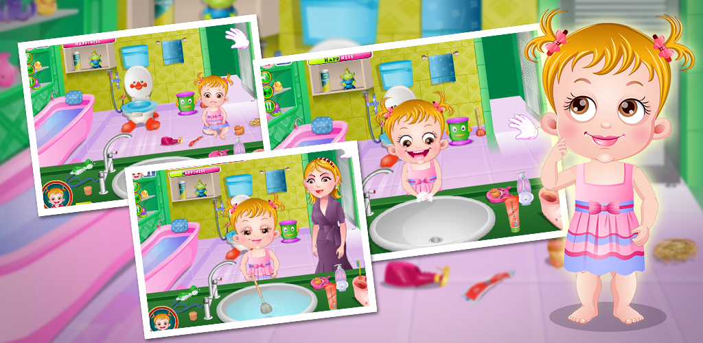 Baby Hazel Bathroom Hygiene Apps & Games