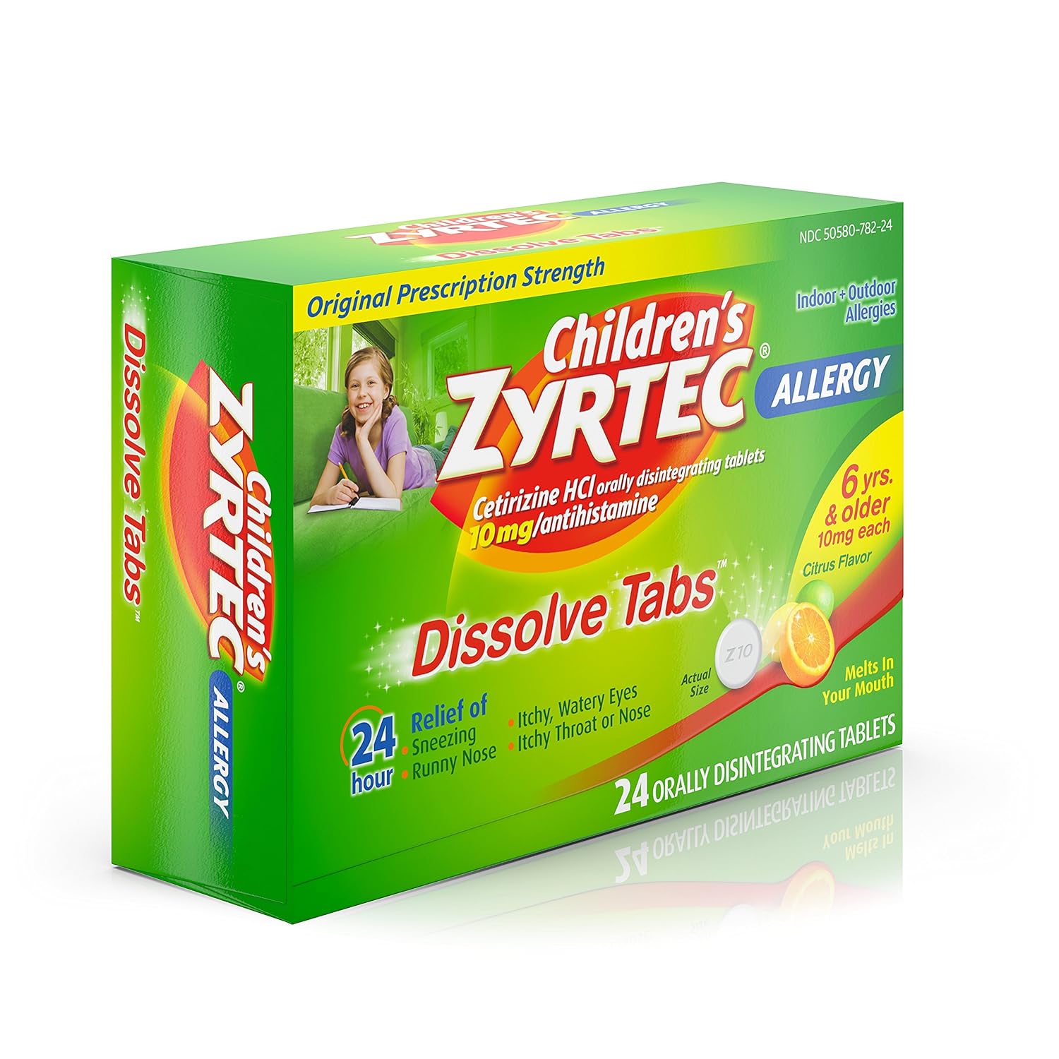 How many zyrtec pills can i take one year old