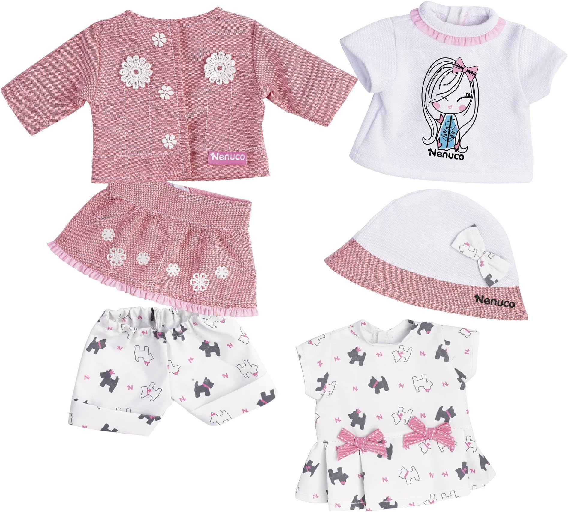 Nenuco – Super Set of Clothes, 35 cm (Famosa 700013740)