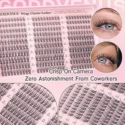 Goddvenus Lash Clusters Wispy 9-14mm Eyelash