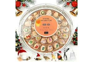 GENERIC HOWOOIUA 30 Egg Incubator with Automatic Egg Turning, Temperature Control and Humidity Monitor Incubators for Hatching Eggs, Chicken, Ducks, Goose, Pigeon, Quail, Parrot Incubator for Farm, Lab