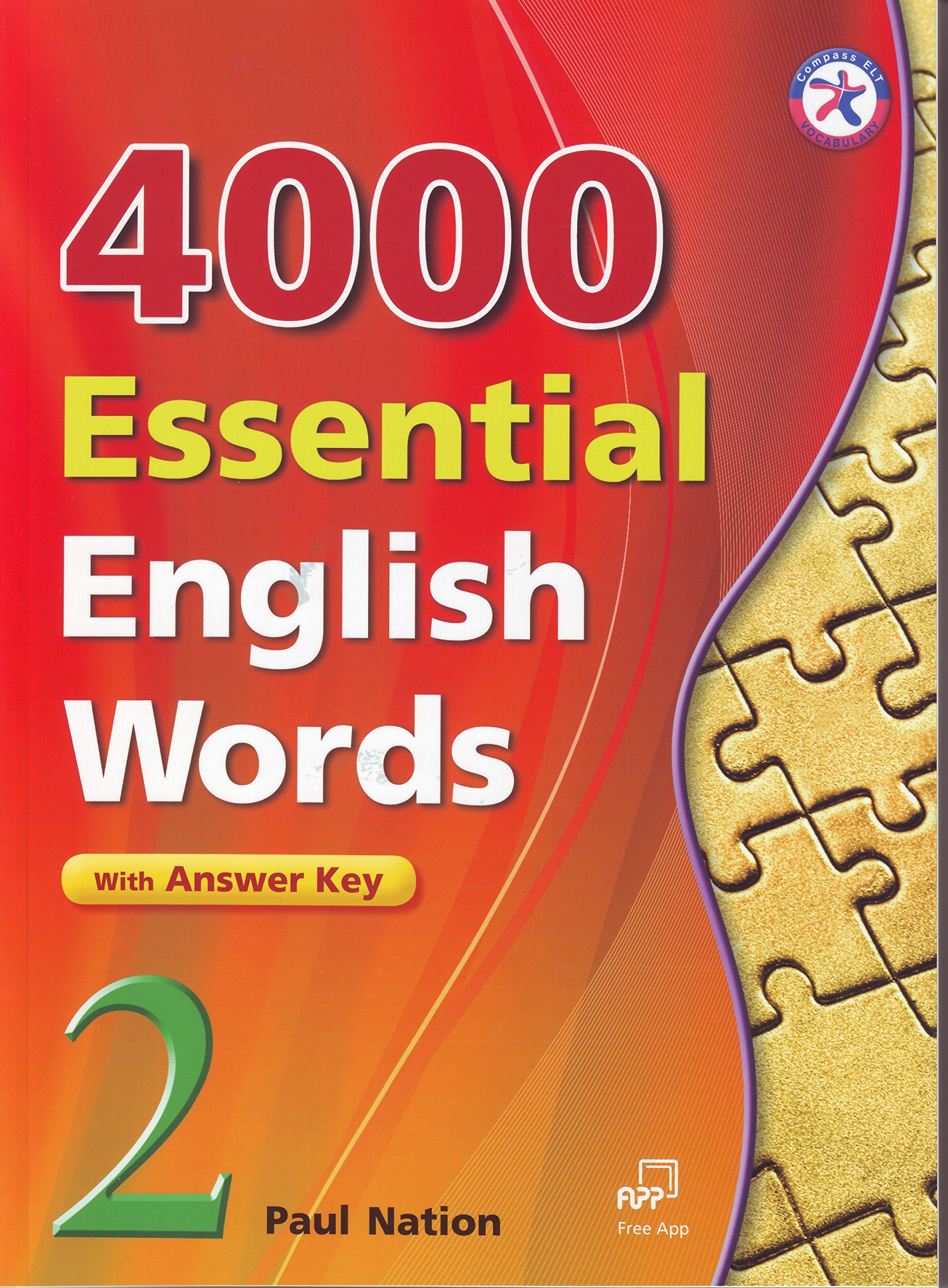 4000 Essential English Words Book 2 With Answer Key Paul Nation Fidel Cruz Amazon Com Books
