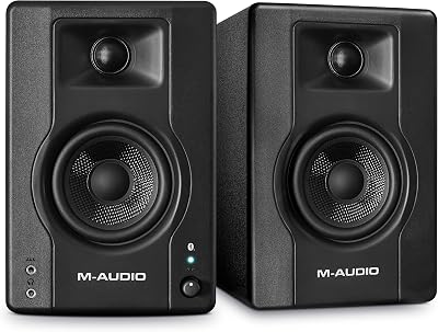 M-Audio BX3BT Pair 3.5-inch Studio Monitors Bluetooth with MPC Beats
