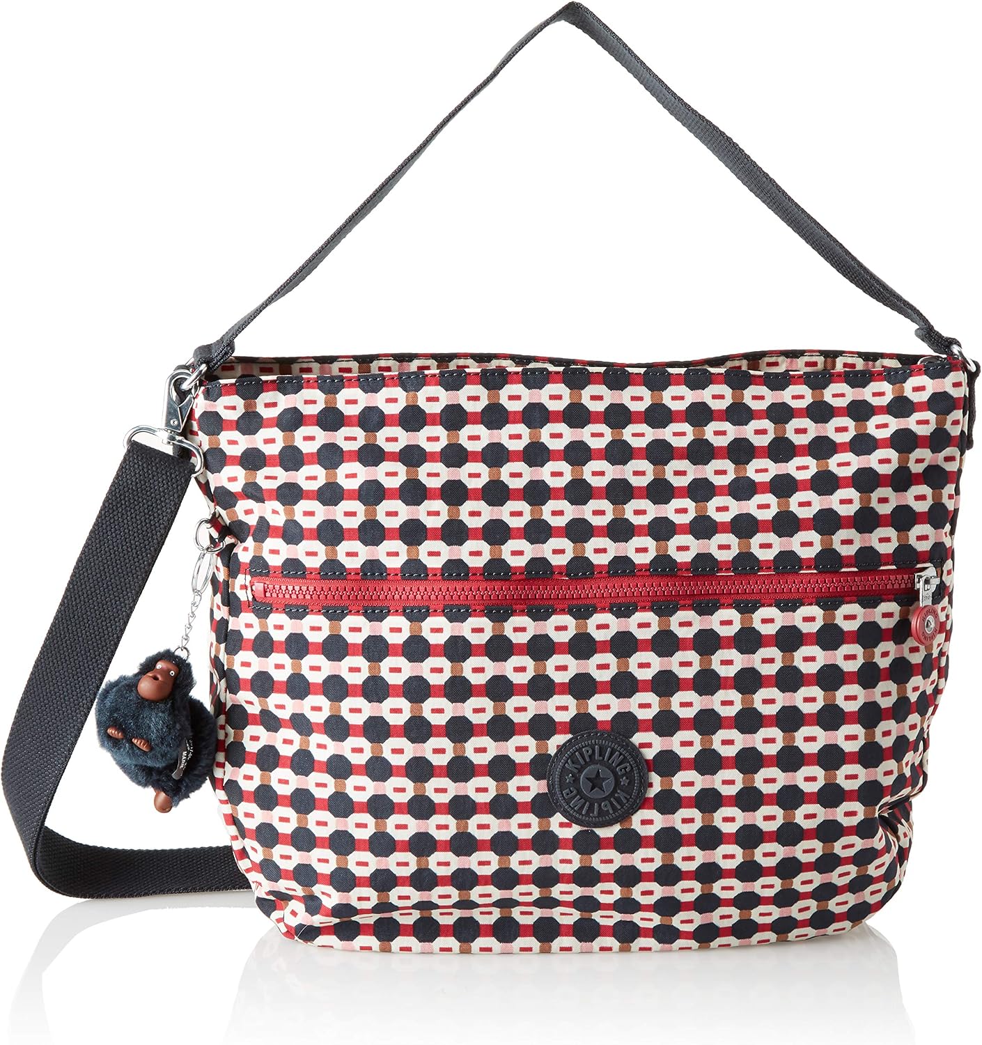 Kipling Fenna, Women’s Shoulder Bag, Multicolour (Shapemix), 9.5x37x31 cm (B x H T), 9.5x37x31 centimeters (B x H x T)
