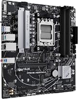 ASUS PRIME A620M-A-CSM Motherboard AMD A620 AM5 Micro ATX 4 DDR5 PCIe 4.0 M.2 view 2