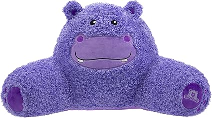 Amazon Com Relaximals Hippo Kids Reading Pillow Toys Games
